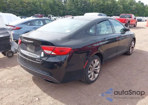 2015 Chrysler 200 S из США, поврежденный, VIN 1C3CCCBB7FN680211